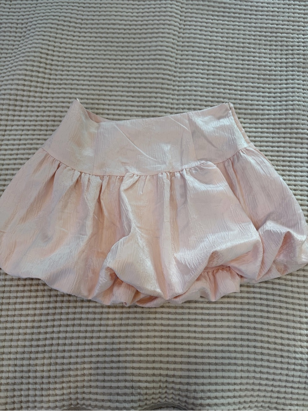 Francesca's Collections Pink Bubble Skirt